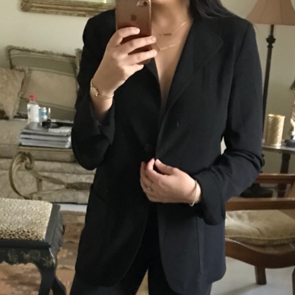 T Tahari Black Blazer - Picture 4 of 7